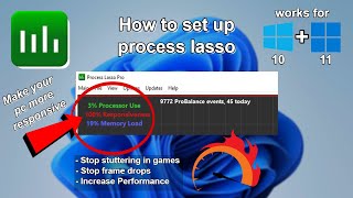 How to set up process lasso for increased system performance [upl. by Metzger]