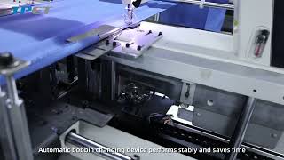 Cotton Series Napkin Machine Front Section Automatic Shuttle Change [upl. by Ydasahc523]