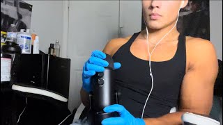 RUBBER GLOVES MIC RUBBING AND RANDOM TRIGGERS [upl. by Jennee]