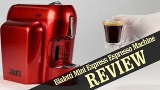 Bialetti Mini Express Single Server Espresso Machine  Exclusive Review [upl. by Akessej]