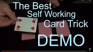 The Best Self Working Cards Trick  Easy Great Card Tricks Revealed [upl. by Uehttam713]