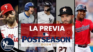 Yankees Semanal 1X24 La previa de los Playoffs de las Grandes Ligas 2024 [upl. by Perreault]