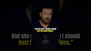 Ricky Gervais DESTROYED Caitlyn Jenner 😂😱 shorts [upl. by Mia]