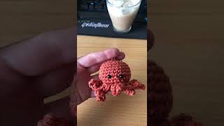 A doua caracatita terminata  lucrezdeacasa crochet octupus workfromhome shorts [upl. by Madaih]