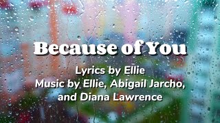 Ellie’s Song “Because of You” [upl. by Hairem]