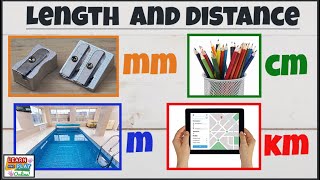 MeasurementLength mm cm m and km for Kids [upl. by Gates]