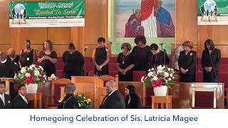 Homegoing Celebration of Sis Latricia Magee [upl. by Ennyrb]