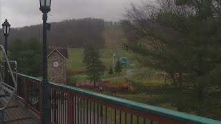 Holiday Valley Ski Resort delays opening slopes due to warm temperatures [upl. by Aiker402]