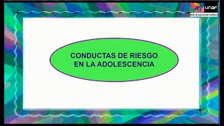 Conductas de riesgo en la adolescencia [upl. by Lertnom]