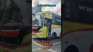 Chennai 🔁 Pollachi 🔥KRS Travels AC Sleeper Bus 🚌 Washroom 🚽Via Palani Travel Shorts bus [upl. by Noiramaj]