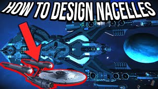 How to build nacelles Thruster packs In Space Engineers [upl. by Swigart]