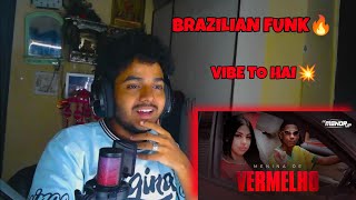 MC Menor JP  Menina de Vermelho INDIAN 🇮🇳 REACTION 🔥 ​⁠​⁠​⁠sobrefunkoficial [upl. by Stephenson]