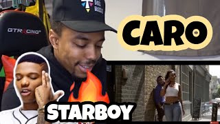 STARBOY  Caro ft Wizkid  Official Video  REACTION [upl. by Akimert16]