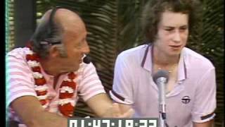 1978 John McEnroe interview [upl. by Tennes]