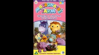 UK VHS Start amp End MacDonalds Farm  Springtime on the Farm 2001 [upl. by Dedric96]