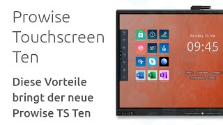 Prowise bei der didacta 2021  Diese Vorteile bringt der neue Prowise Touchscreen Ten [upl. by Notnerb908]