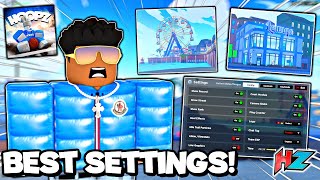 THE BEST UPDATED SETTINGS FOR THE NEW HOOPZ UPDATE😱 [upl. by Eberly]