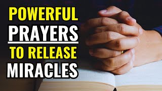 POWERFUL PRAYERS TO RELEASE MIRACLES  Evangelist Fernando Perez [upl. by Angie95]