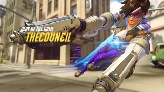 Overwatch Tracer Gameplay The Perfect Game [upl. by Artemisa193]