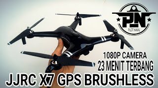 JJRC X7 Gps Brushless 1080P INDONESIA 🇲🇨 [upl. by Nadual]