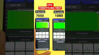 Dimensity 7050 vs Dimensity 1080 CPU Throttling Test 🔥🔥🔥 [upl. by Hesper]