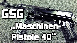 GSG MP40 Schreckschuss Review [upl. by Warenne]