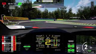 Live 3010 Monza SimPlay E Racing League Assetto Corsa competizione GT3 [upl. by Haldi410]