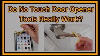 Does A quotNo Touch Door Opener Toolquot Really Work  FIPORT EDC Contactless Door Opener Tool FULL REVIEW [upl. by Hallutama]