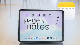 How to Make Page Set Up in iPad Notes tutorial [upl. by Hsima]