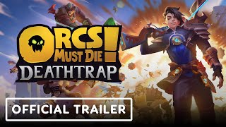 Orcs Must Die Deathtrap  Official Reveal Trailer [upl. by Eiba]