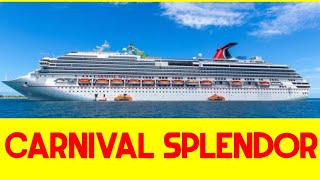 Carnival Splendor Cruise Ship 2024 in 4K [upl. by Ardnait]