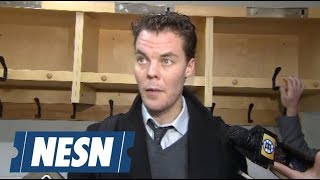 Tuukka Rask I thought we played a pretty solid game [upl. by Nabla]