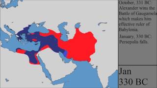 The Conquests of Alexander the Great Every Month [upl. by Elfstan]