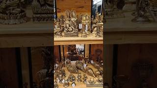 Sri Ganesha  brass idols  Diwali gifts minivlog shorts shopping [upl. by Enyahs]