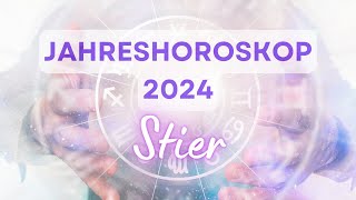 Jahreshoroskop 2024 für das Sternzeichen Stier [upl. by Ahtnamys]