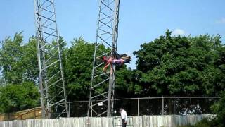 Caída Libre en el Parque de Atracciones Wonderland Toronto Canada [upl. by Nolyarg]