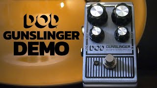 DOD Gunslinger MOSFET Distortion Demo [upl. by Curry]