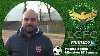 Friuli Collinare c11 Le interviste post partita di Arcobaleno vs Gunners [upl. by Tonry]