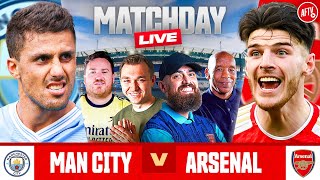 Manchester City 00 Arsenal  Match Day Live  Premier League [upl. by Lenoel]