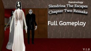 Slendrina The ESCAPE Chapter Two Remake slendrinatheescapechaptertworemake Gaminology horrorgames [upl. by Larisa]