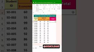 Excel Tips amp Tricks  Use Shortcut Key to Calculate Total in Excel excel exceltips exceltutorial [upl. by Merry]