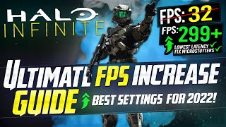 🔧 HALO INFINITE Dramatically increase performance  FPS with any setup BEST SETTINGS ✅ [upl. by Eenaffit]