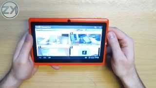 Allwinner A13 7inch Tablet PC Android 40 Review [upl. by Server]