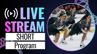 LIVE  Short Program  ISU World Synchronized Skating Championships  Zagreb 2024  WorldSynchro [upl. by Mueller508]