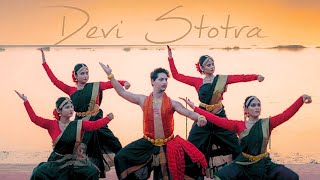 DEVI STOTRA RUDRAROOPINI  BHARATANATYAM DANCE COVER  TRIBUTE TO GODESS KAALI [upl. by Anomahs]