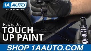 How To Use a Touch Up Paint Pen  Bumper Paint Scratch Repair on a Toyota Prius [upl. by Broddie894]