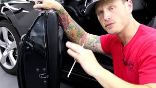 HOWTO REMOVE  REPLACE DOOR HANDLE ON 2014 CAMARO [upl. by Ahsikam]