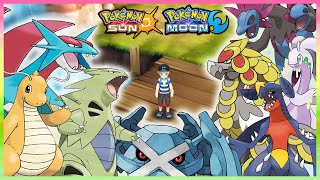 Pokemon Sun amp Moon  How To Get All Fully Evolved PseudoLegendary Pokemon [upl. by Norene]