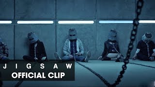 Jigsaw 2017 Movie Official Clip “Bucket Heads” [upl. by Tnilc]