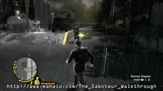 The Saboteur Walkthrough  Act 2  Mission 11 Set Up Us the Bomb Part 2 [upl. by Ecirehc]